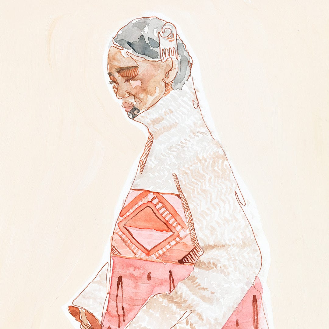Aroha Nui Art Print by Makus Art
