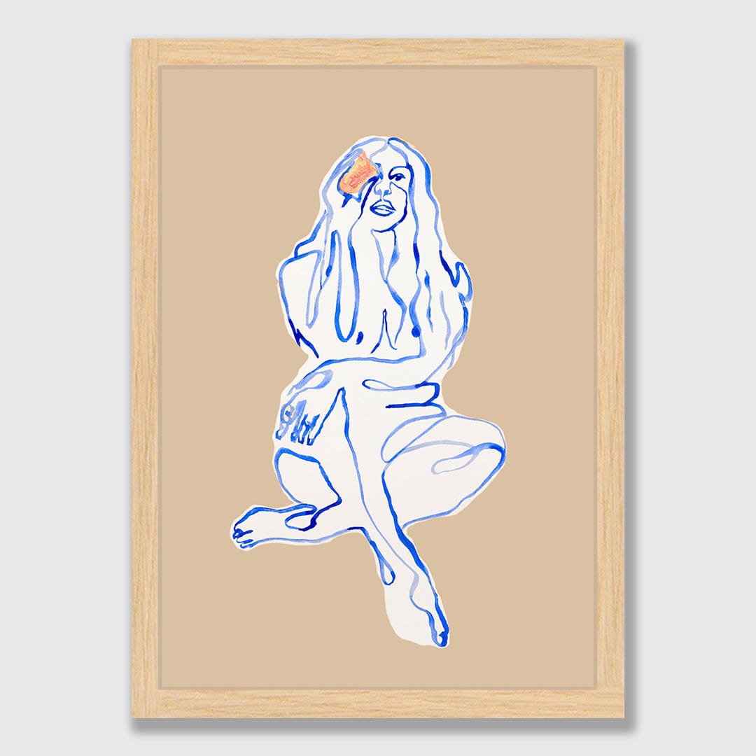 Aubrey Art Print by Makus Art