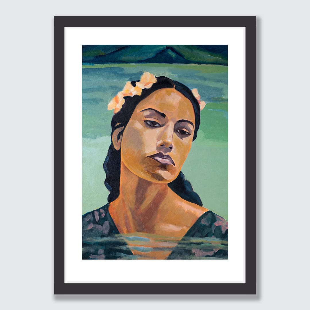 Hinemoana 2 Limited Edition Art Print by Rakai Karaitiana