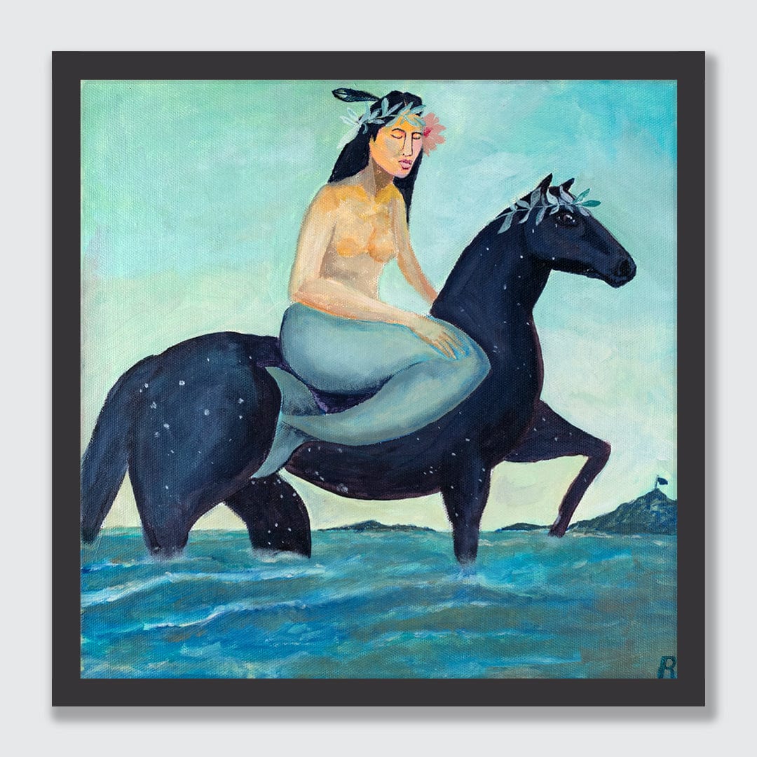 Rebel Riders No. 7 Limited Edition Art Print by Rakai Karaitiana