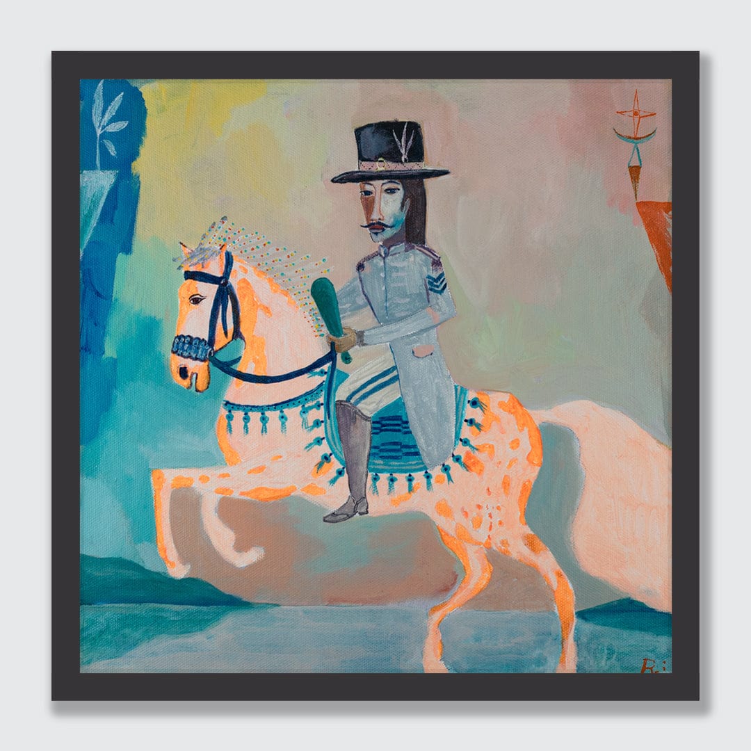 Rebel Rider No. 8 Limited Edition Art Print by Rakai Karaitiana