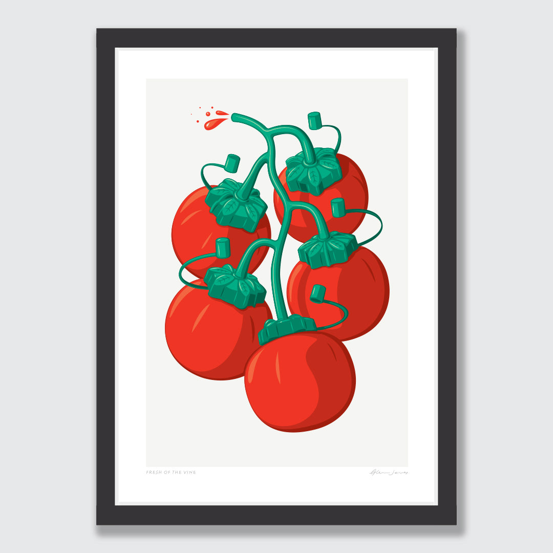 Fresh Off The Vine Art Print by Glenn Jones