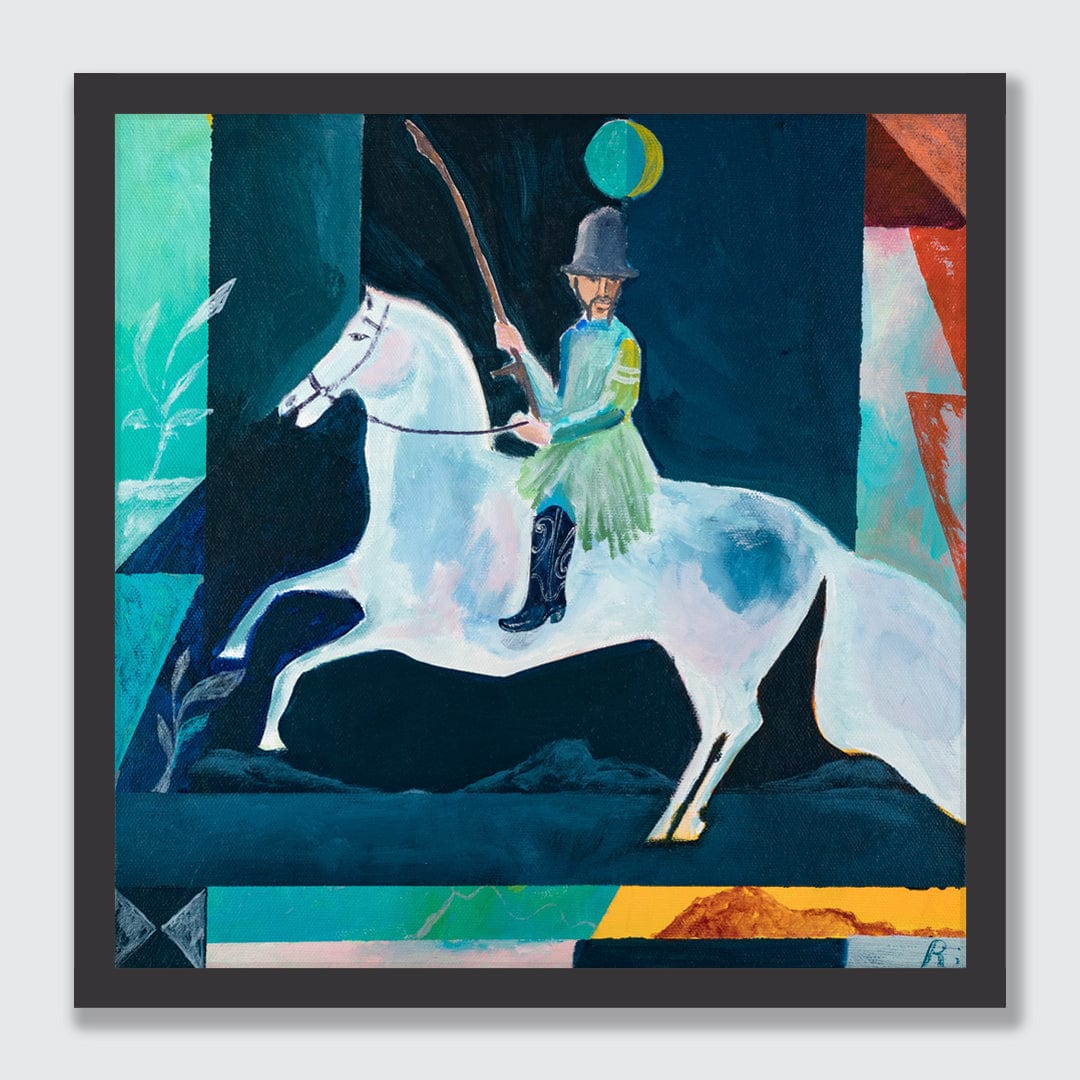 Rebel Rider No. 9 Limited Edition Art Print by Rakai Karaitiana