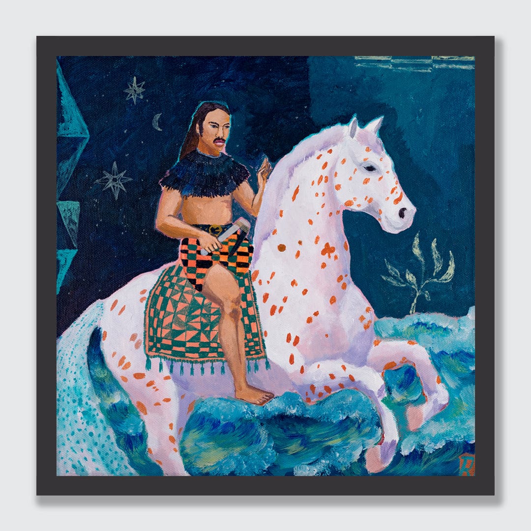 Rebel Riders No.1 Limited Edition Art Print by Rakai Karaitiana