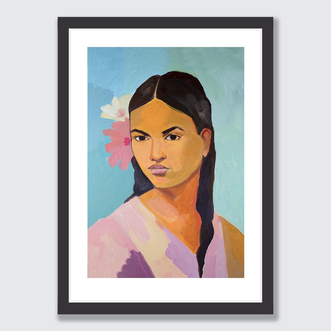 Hinemoana 1 Limited Edition Art Print by Rakai Karaitiana