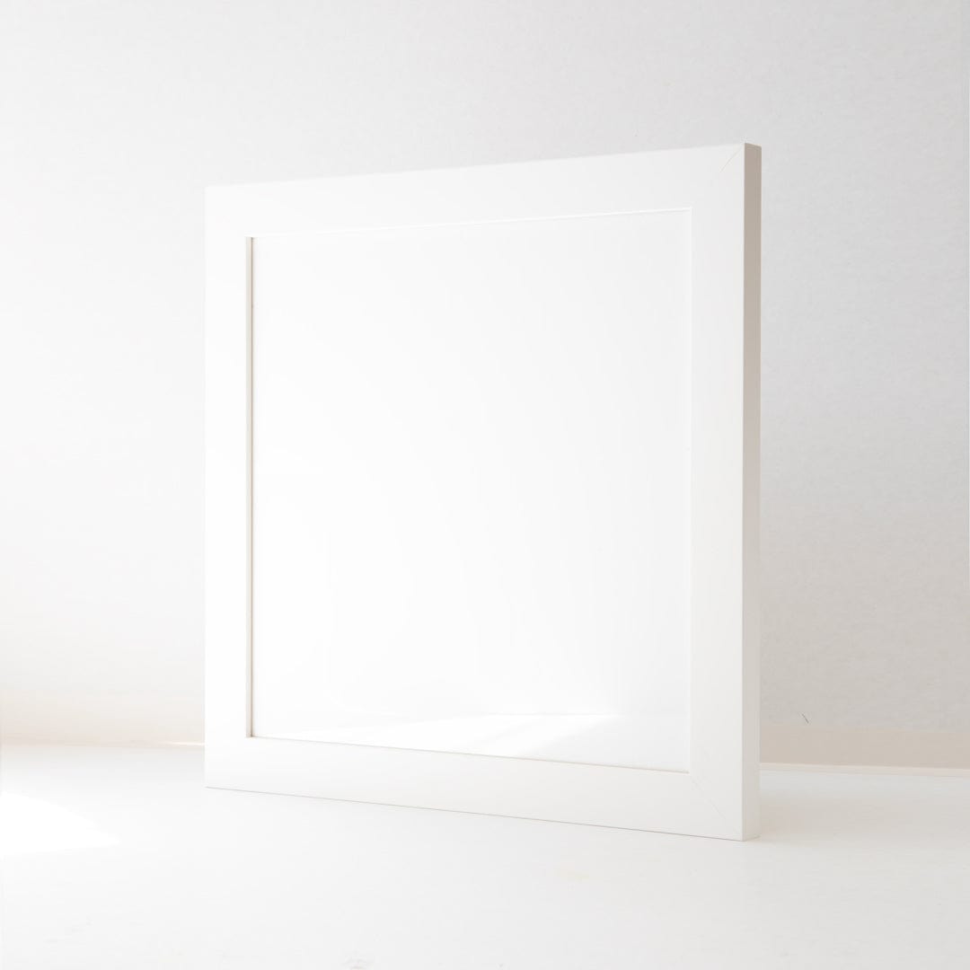 Classic Square Frame - White