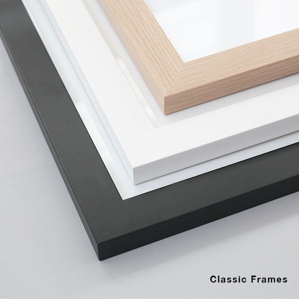 Classic Square Frame - White