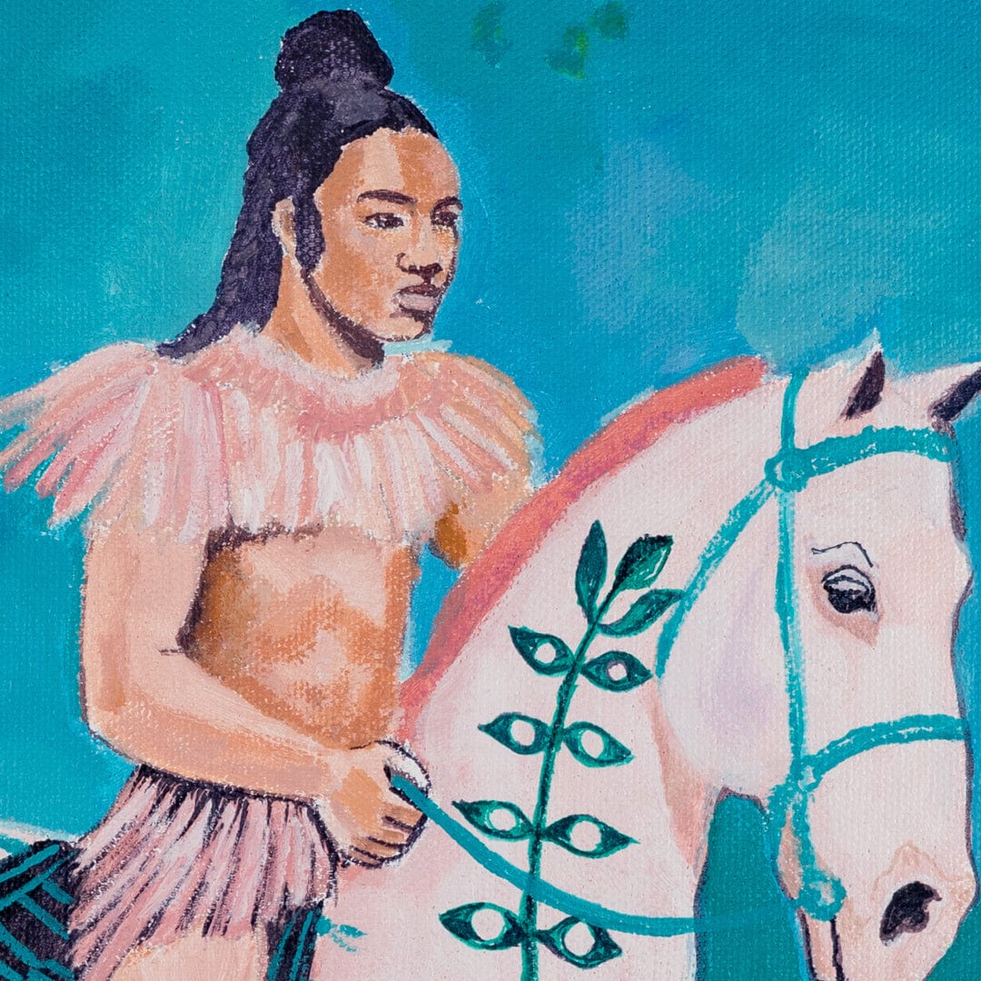 Rebel Rider No. 3 Limited Edition Art Print by Rakai Karaitiana