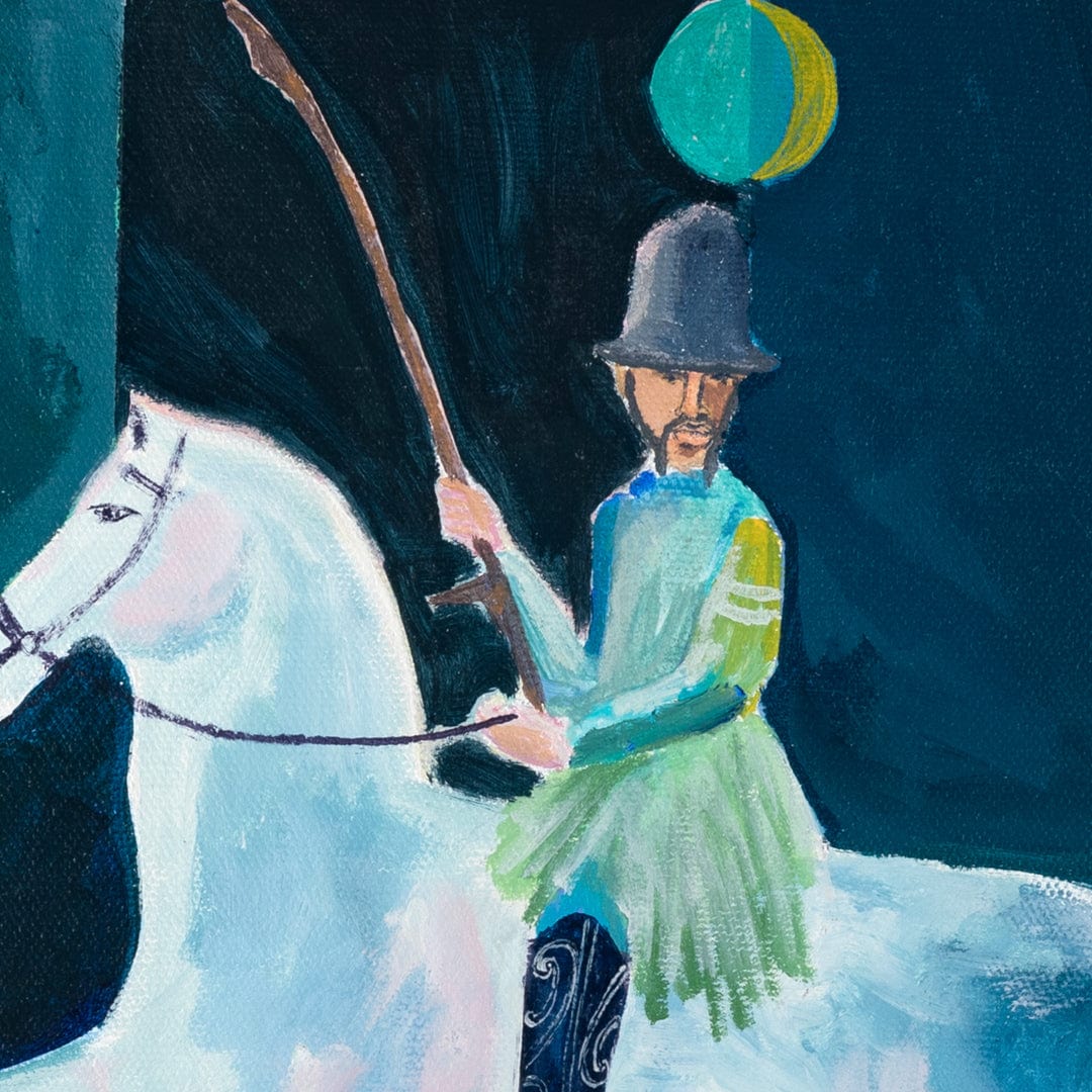 Rebel Rider No. 9 Limited Edition Art Print by Rakai Karaitiana