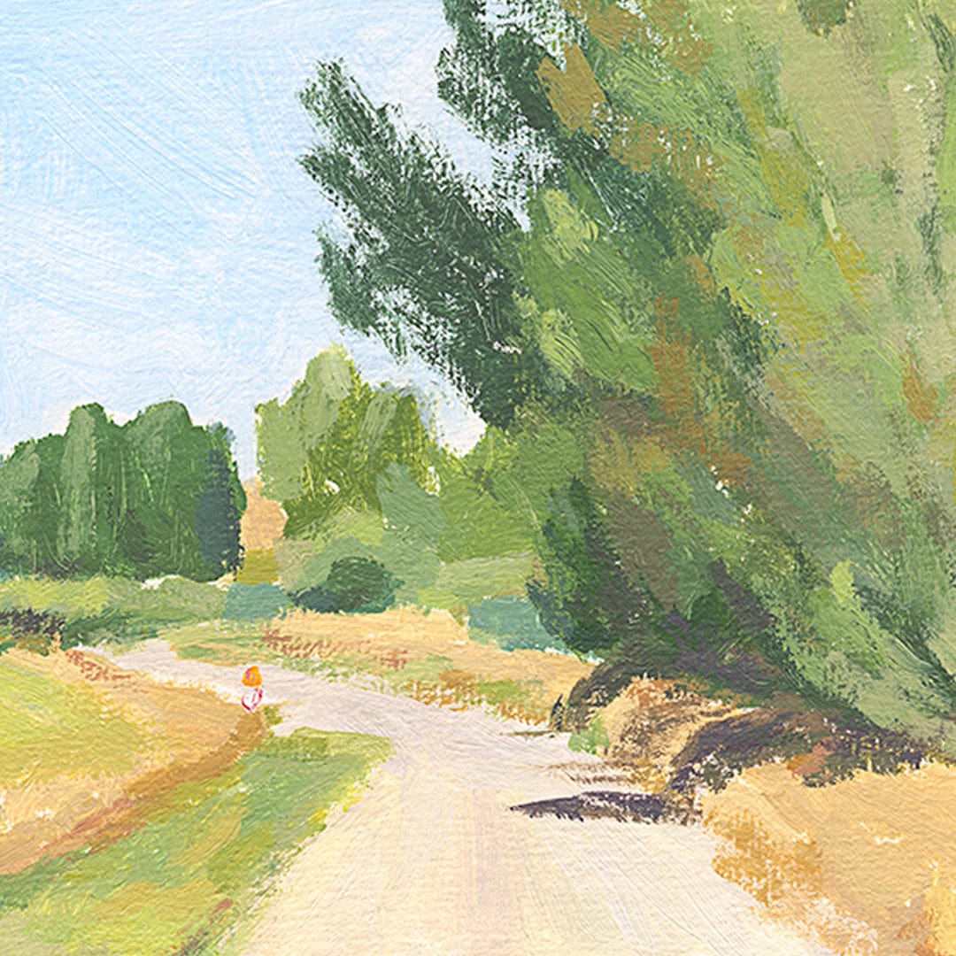 Country Road Art Print by Grace Wilkinson