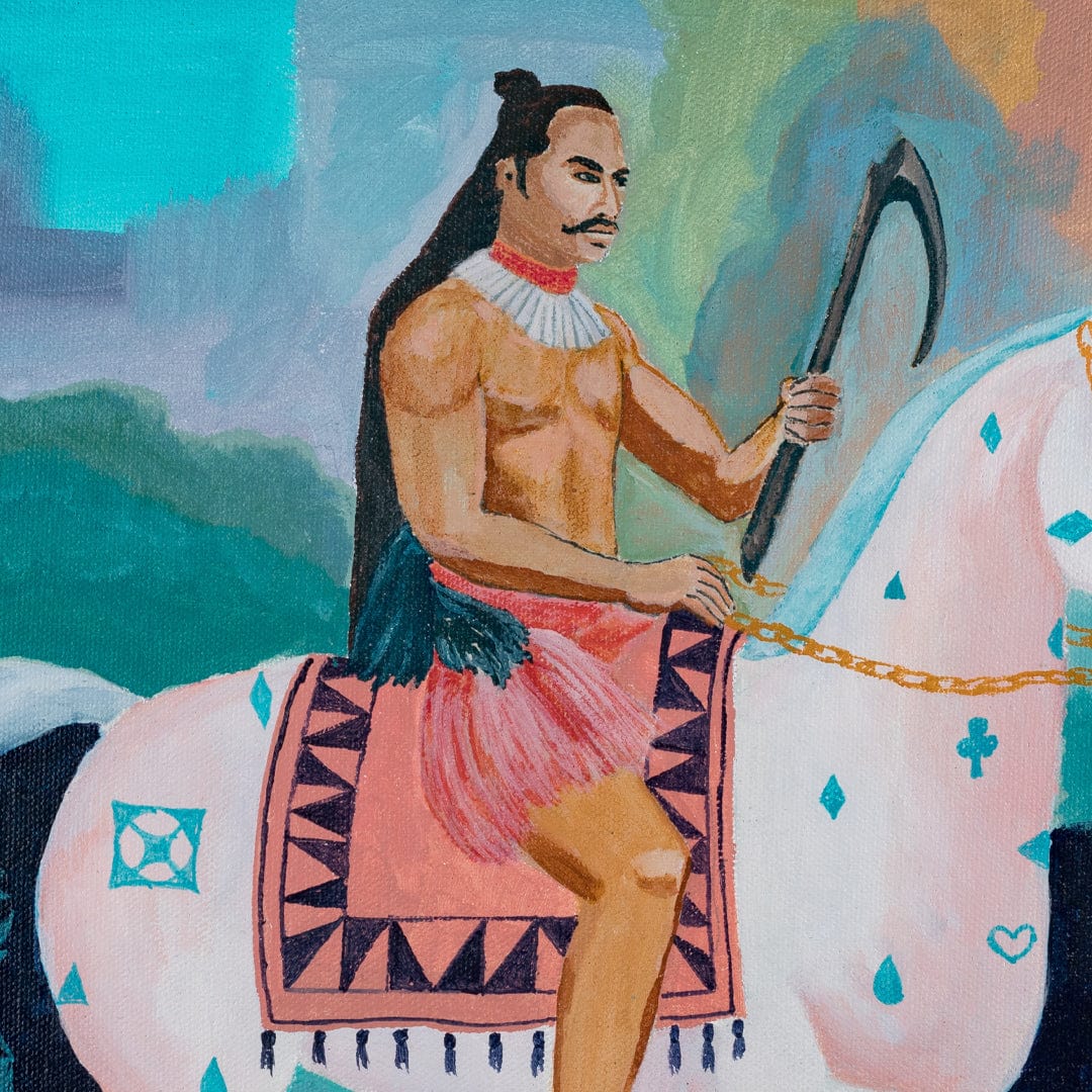 Rebel Riders No. 5 Limited Edition Art Print by Rakai Karaitiana