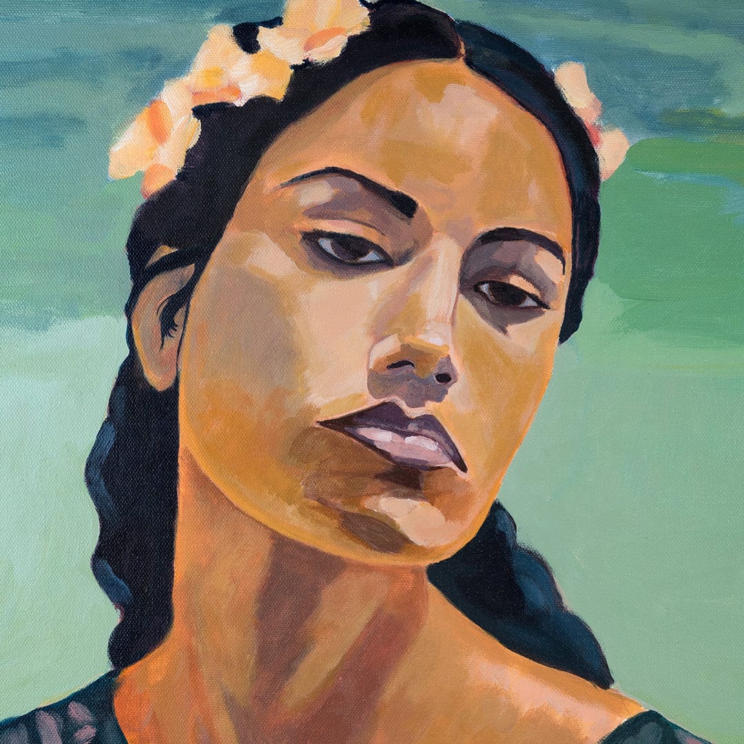 Hinemoana 2 Limited Edition Art Print by Rakai Karaitiana