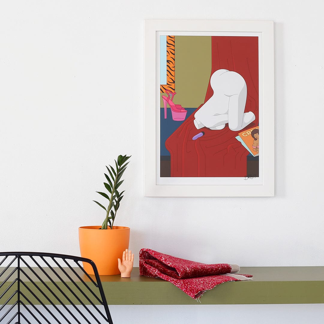 Still Life With Shoe Art Print by Emile Holmewood