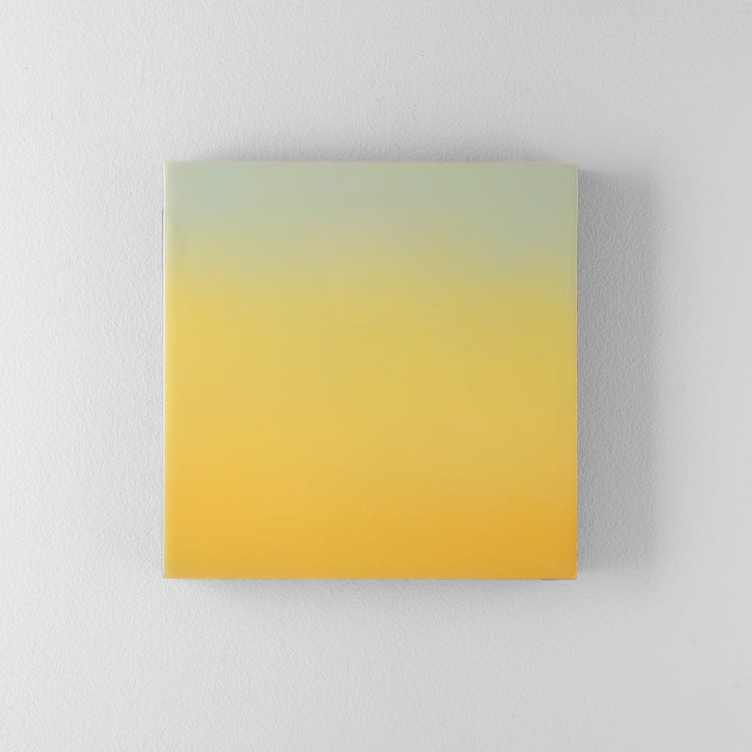 Floating Free Yellow and Blue Original Painting by Component