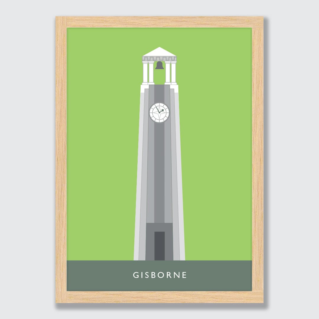 Gisborne Clock Tower Art Print by Hamish Thompson