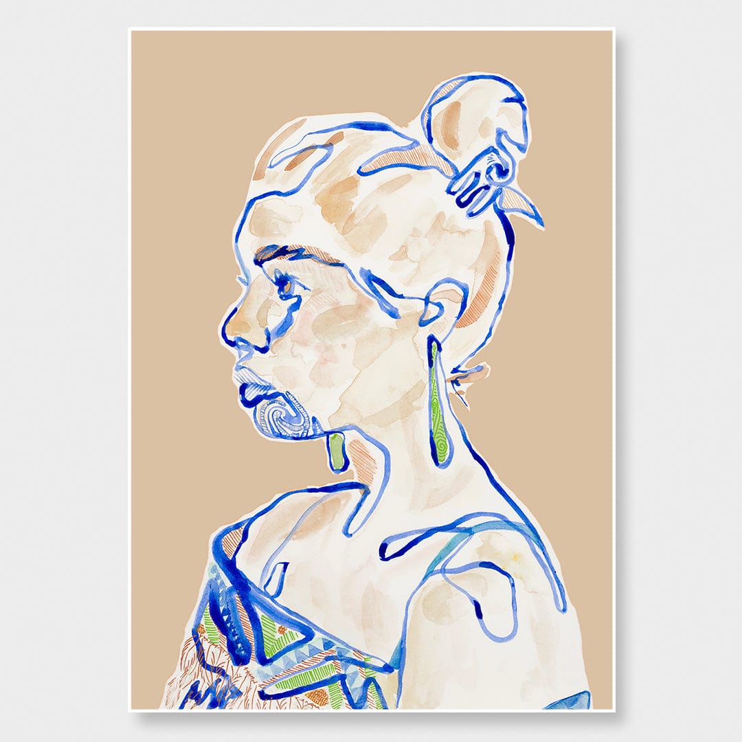 Hana Art Print by Makus Art