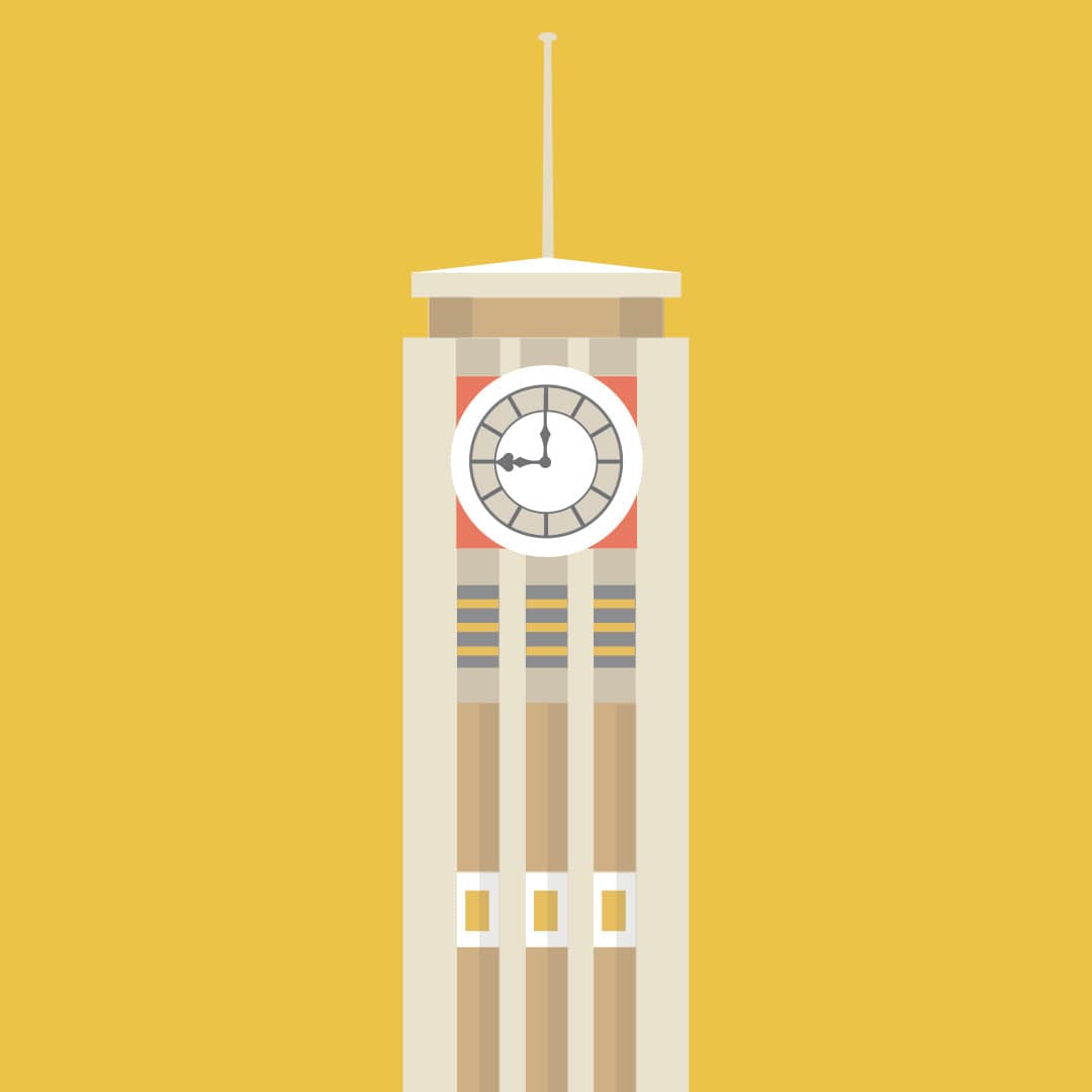 Hastings Clock Tower Art Print by Hamish Thompson