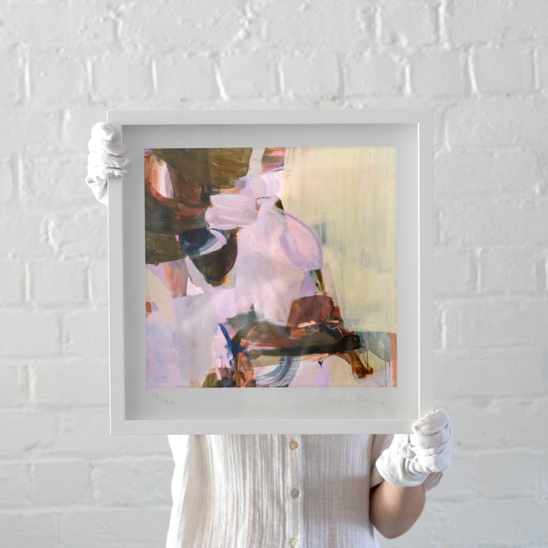 Bespoke Framed One Smile is Enough Limited Edition Art Print by Artist