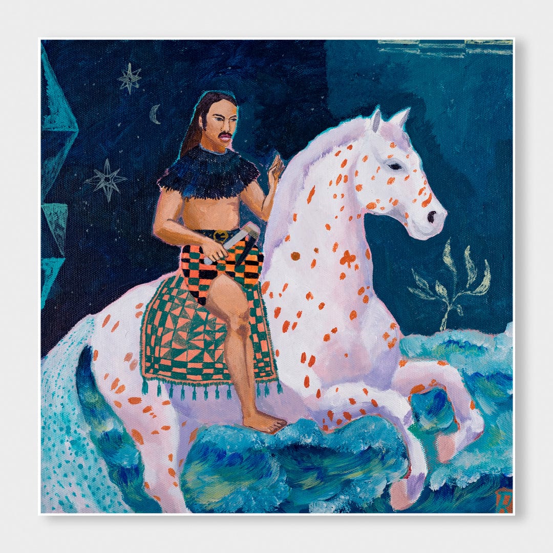 Rebel Riders No.1 Limited Edition Art Print by Rakai Karaitiana