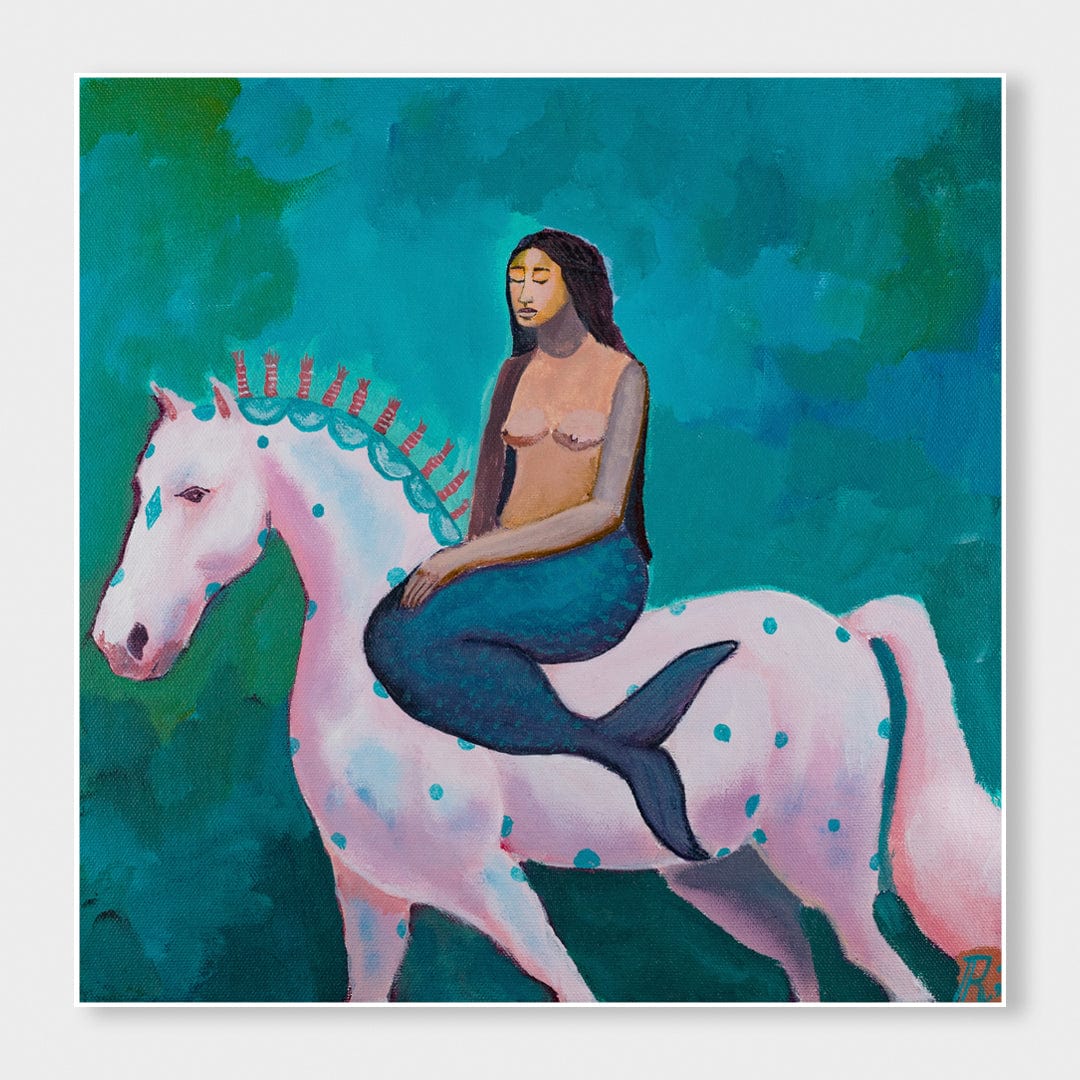 Rebel Rider No. 4 Limited Edition Art Print by Rakai Karaitiana