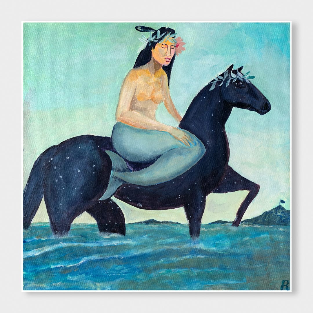 Rebel Riders No. 7 Limited Edition Art Print by Rakai Karaitiana