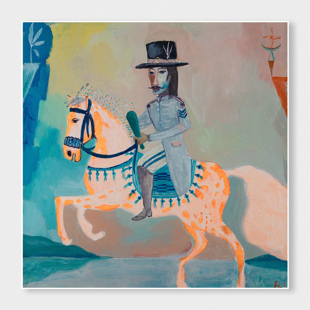 Rebel Rider No. 8 Limited Edition Art Print by Rakai Karaitiana