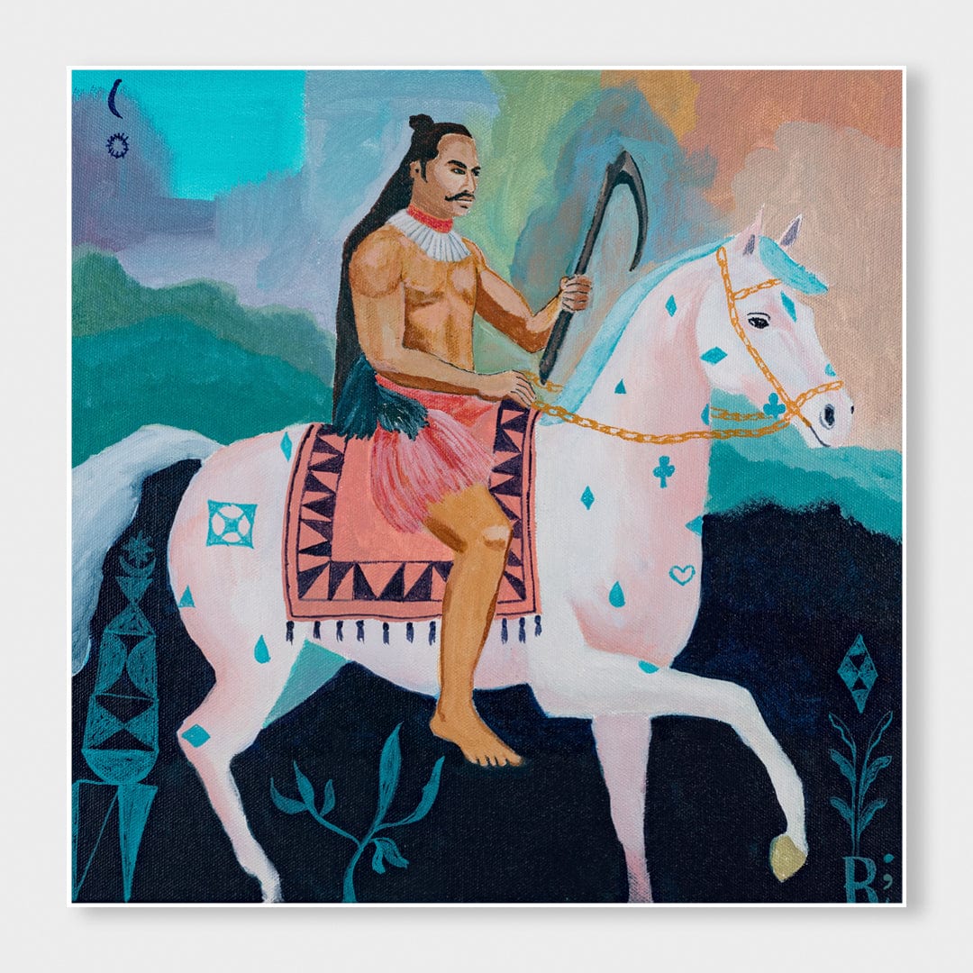 Rebel Riders No. 5 Limited Edition Art Print by Rakai Karaitiana