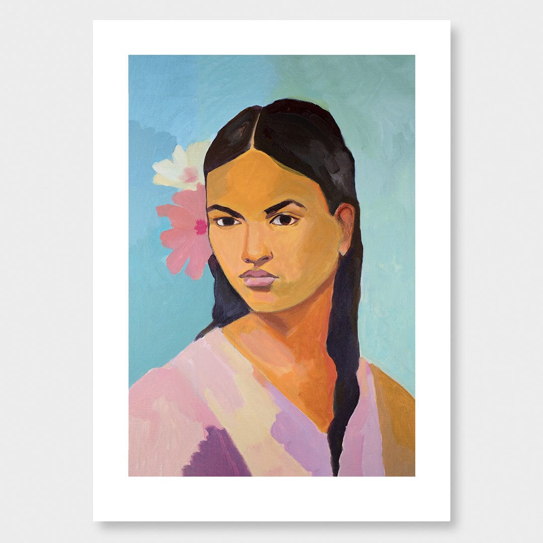 Hinemoana 1 Limited Edition Art Print by Rakai Karaitiana