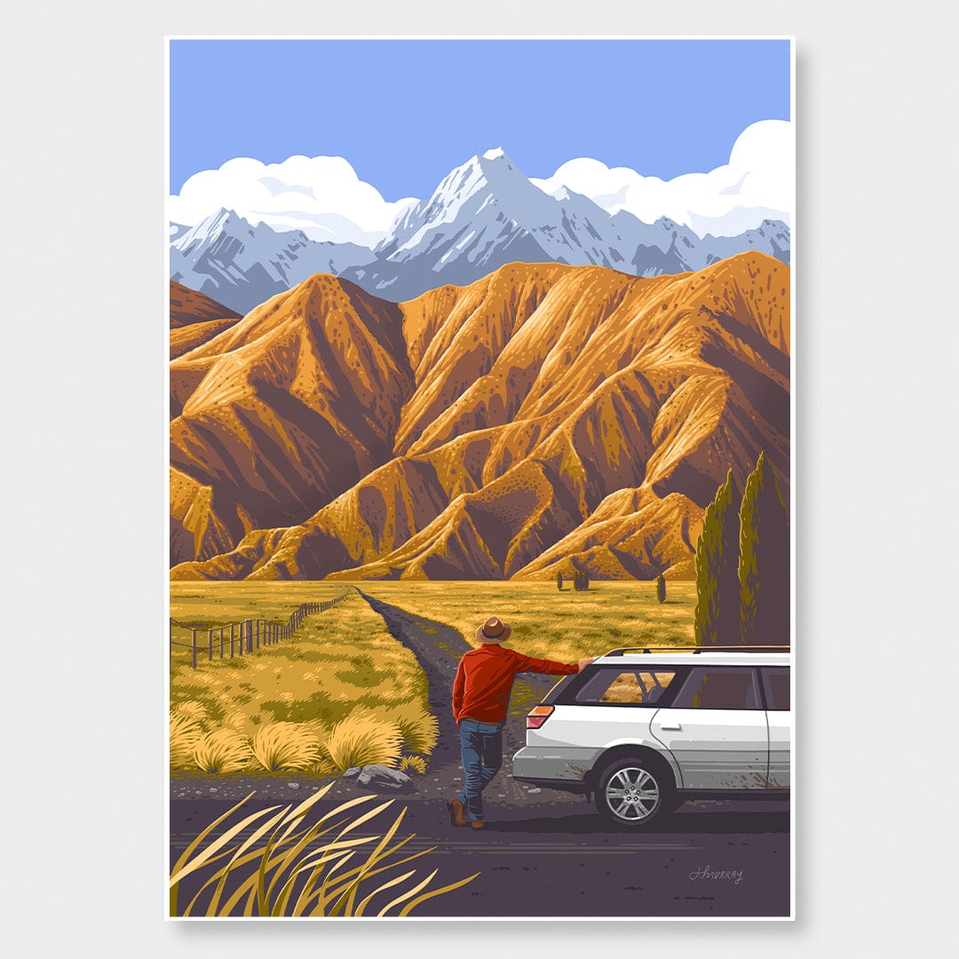 Down South Art Print by Julia Murray