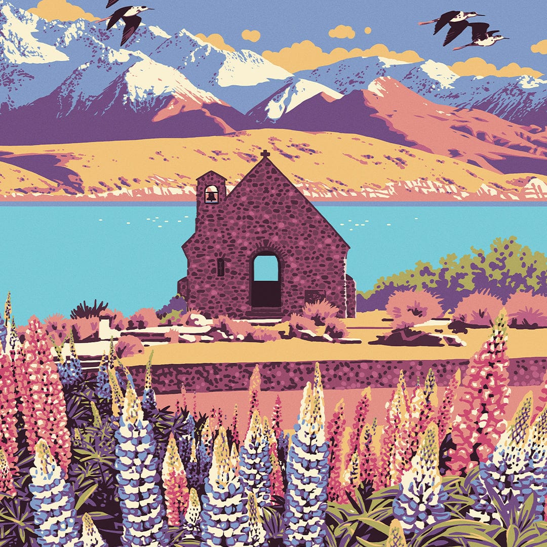 Lake Tekapo Art Print by Ross Murray