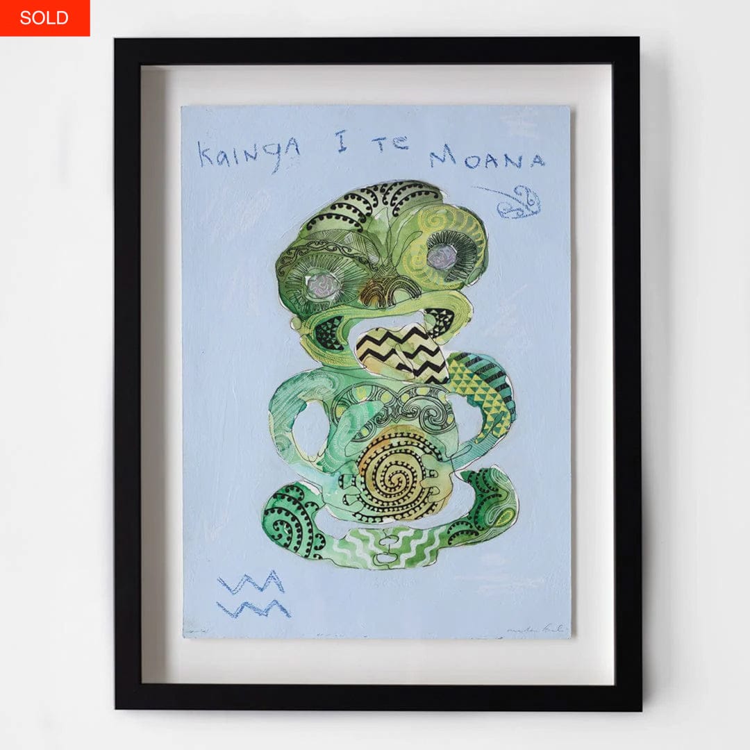 Kainga I te Moana Original Painting by Makus Art