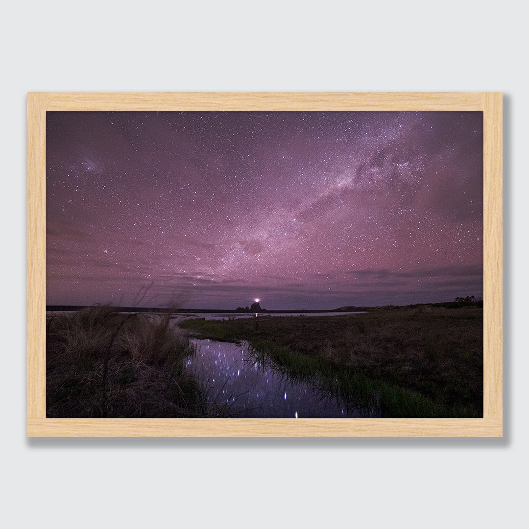 Whatipu Milkyway Photographic Print by Jeremy Cole