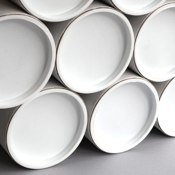 White Shipping Tubes - Single - TEST