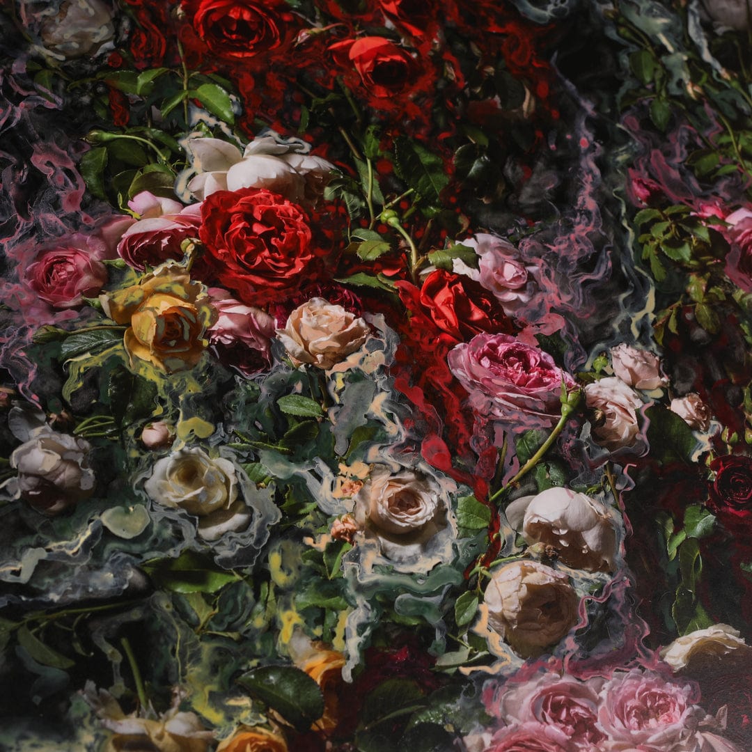 Painted Roses Original Artwork by Georgie Malyon