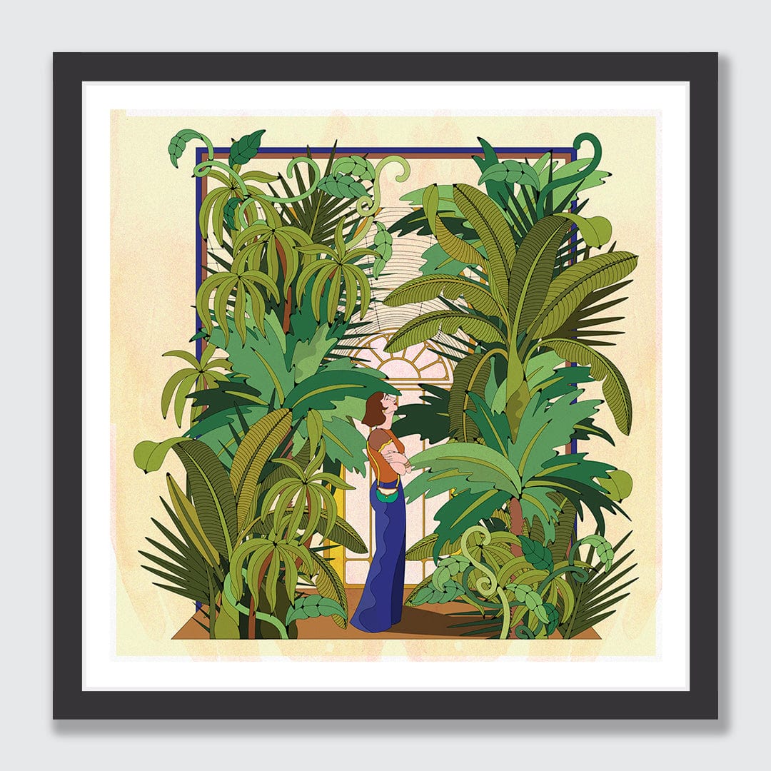 Palm Garden, Kew Bridge Art Print by Francesca Melis