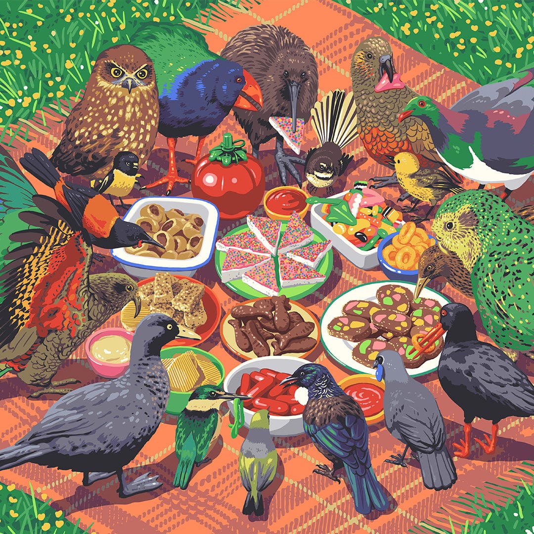 The Picnic Art Print by Ross Murray
