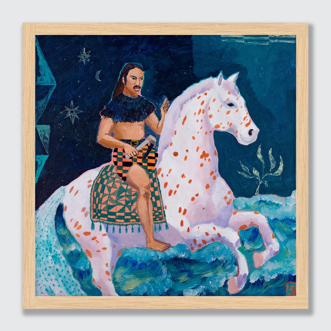 Rebel Riders No.1 Limited Edition Art Print by Rakai Karaitiana