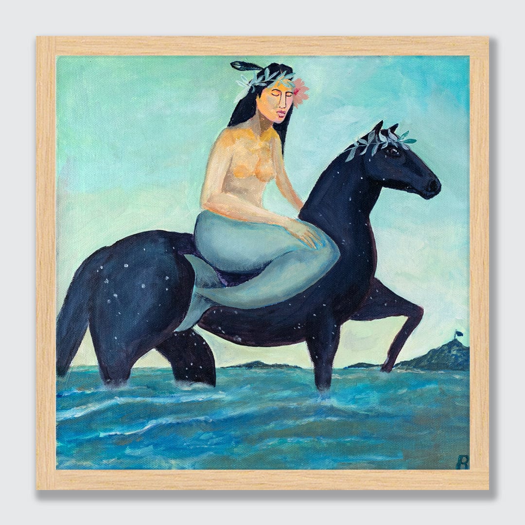 Rebel Riders No. 7 Limited Edition Art Print by Rakai Karaitiana