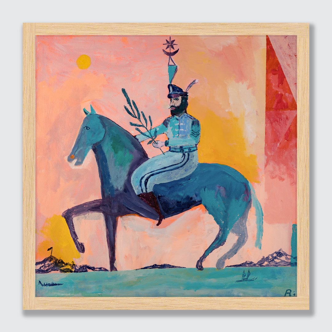 Rebel Riders No. 10 Limited Edition Art Print by Rakai Karaitiana