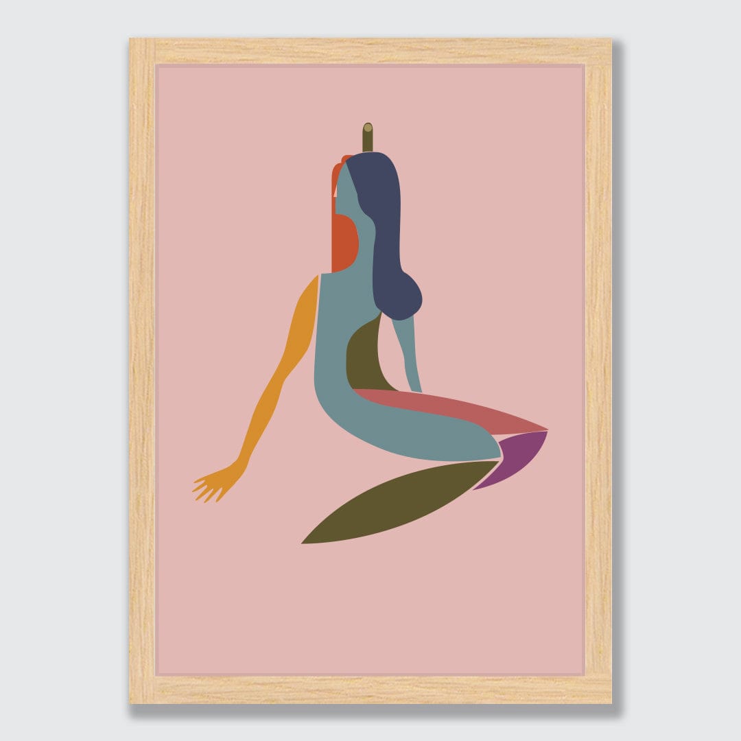 Pania No. 1 Limited Edition Art Print by Rakai Karaitiana
