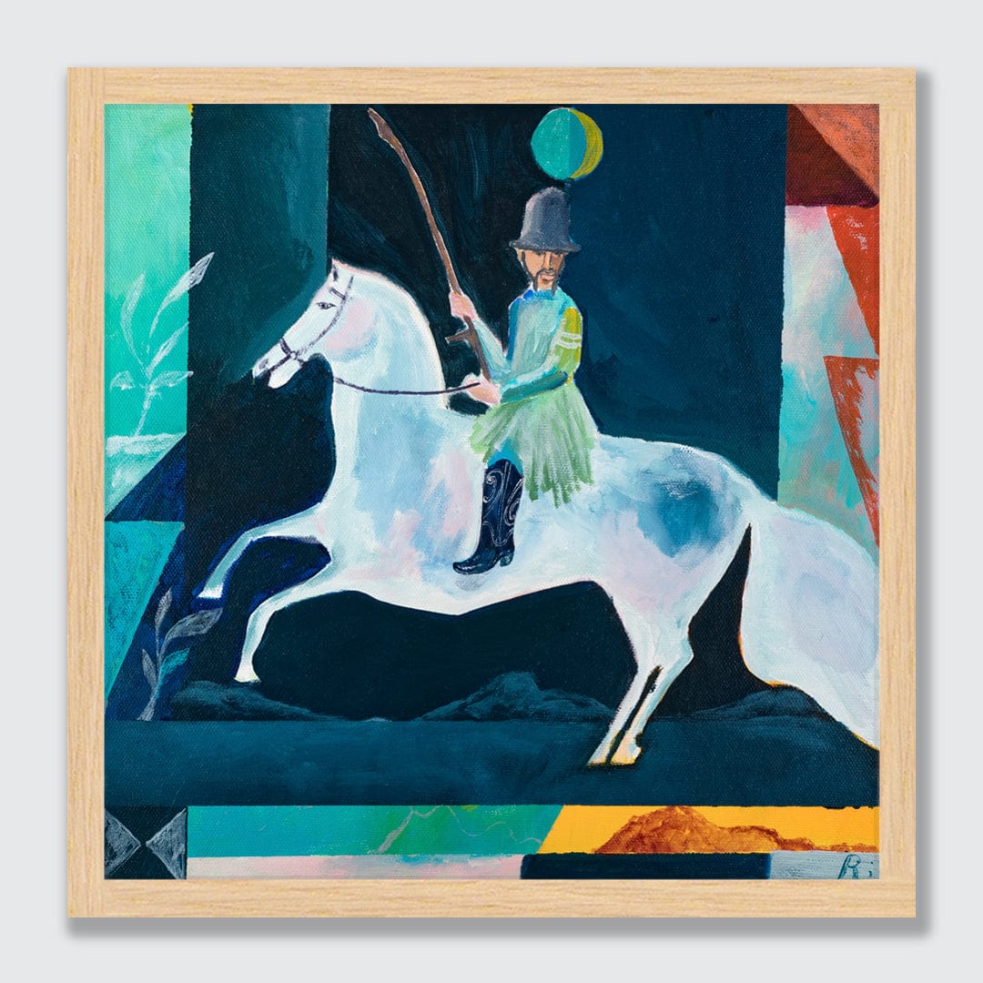 Rebel Rider No. 9 Limited Edition Art Print by Rakai Karaitiana