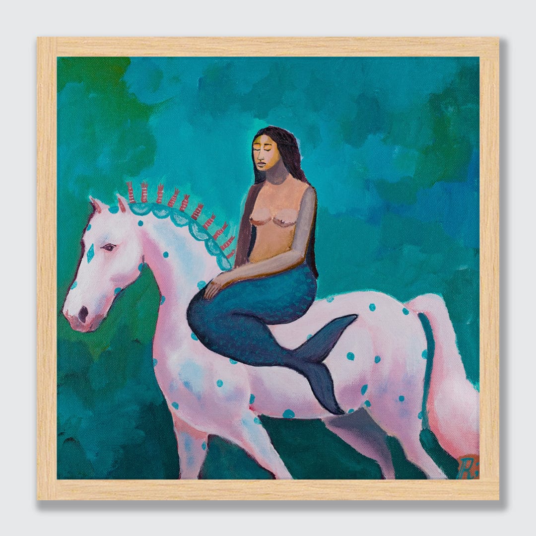 Rebel Rider No. 4 Limited Edition Art Print by Rakai Karaitiana