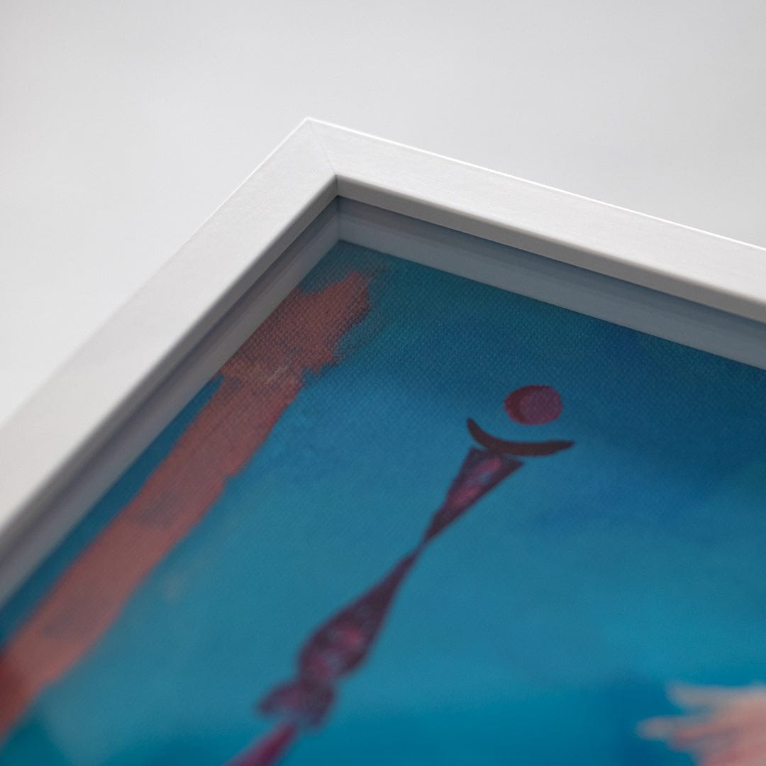 Bespoke Framed Limited Edition Rebel Rider No. 3 Art Print by Rakai Karaitiana - CLEARANCE