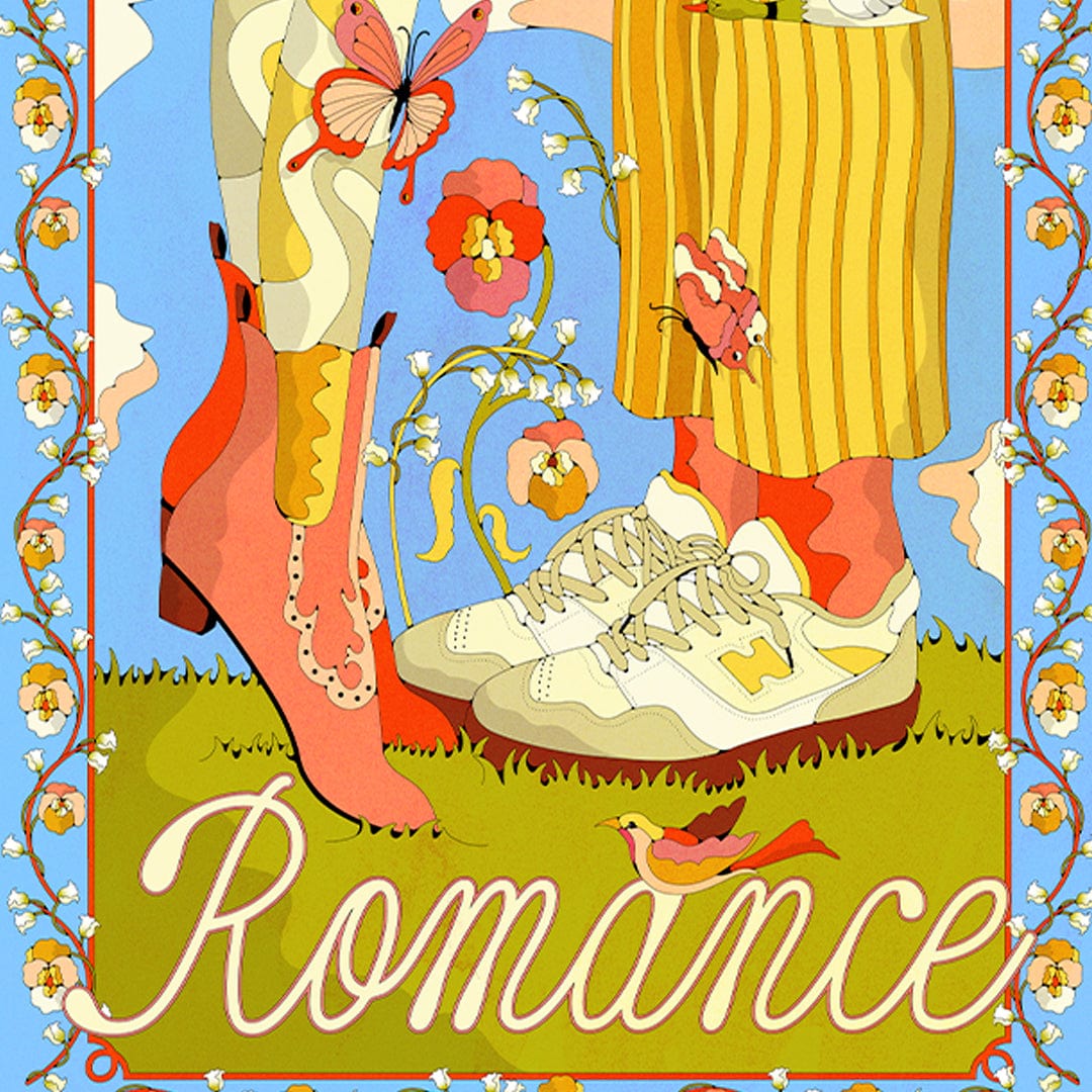 Romance Print by Francesca Melis