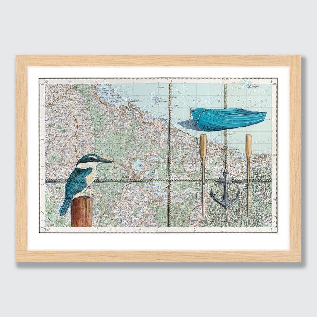 Bay of Plenty 2 Limited Edition Art Print by Justine Hawksworth