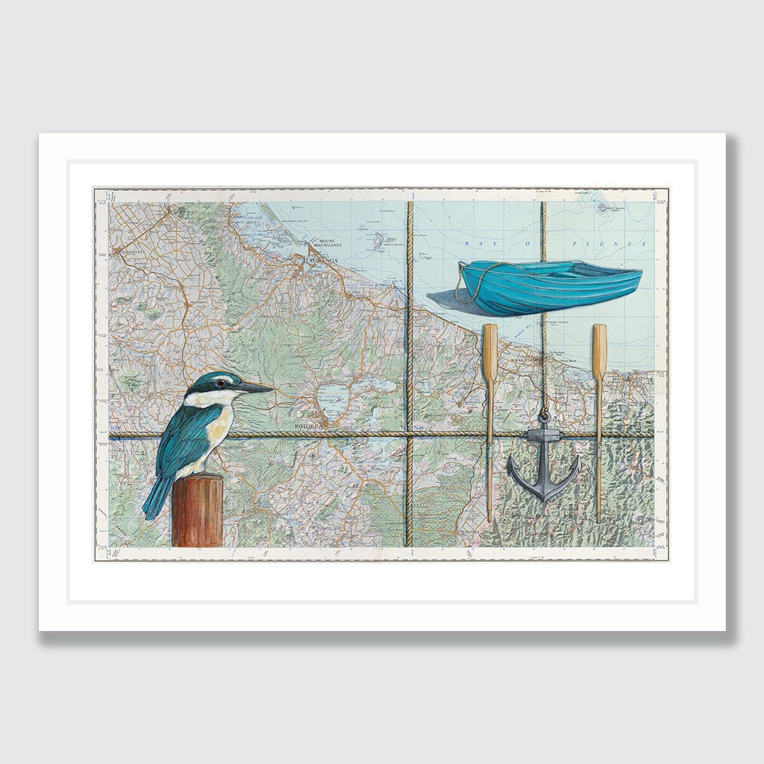 Bay of Plenty 2 Limited Edition Art Print by Justine Hawksworth