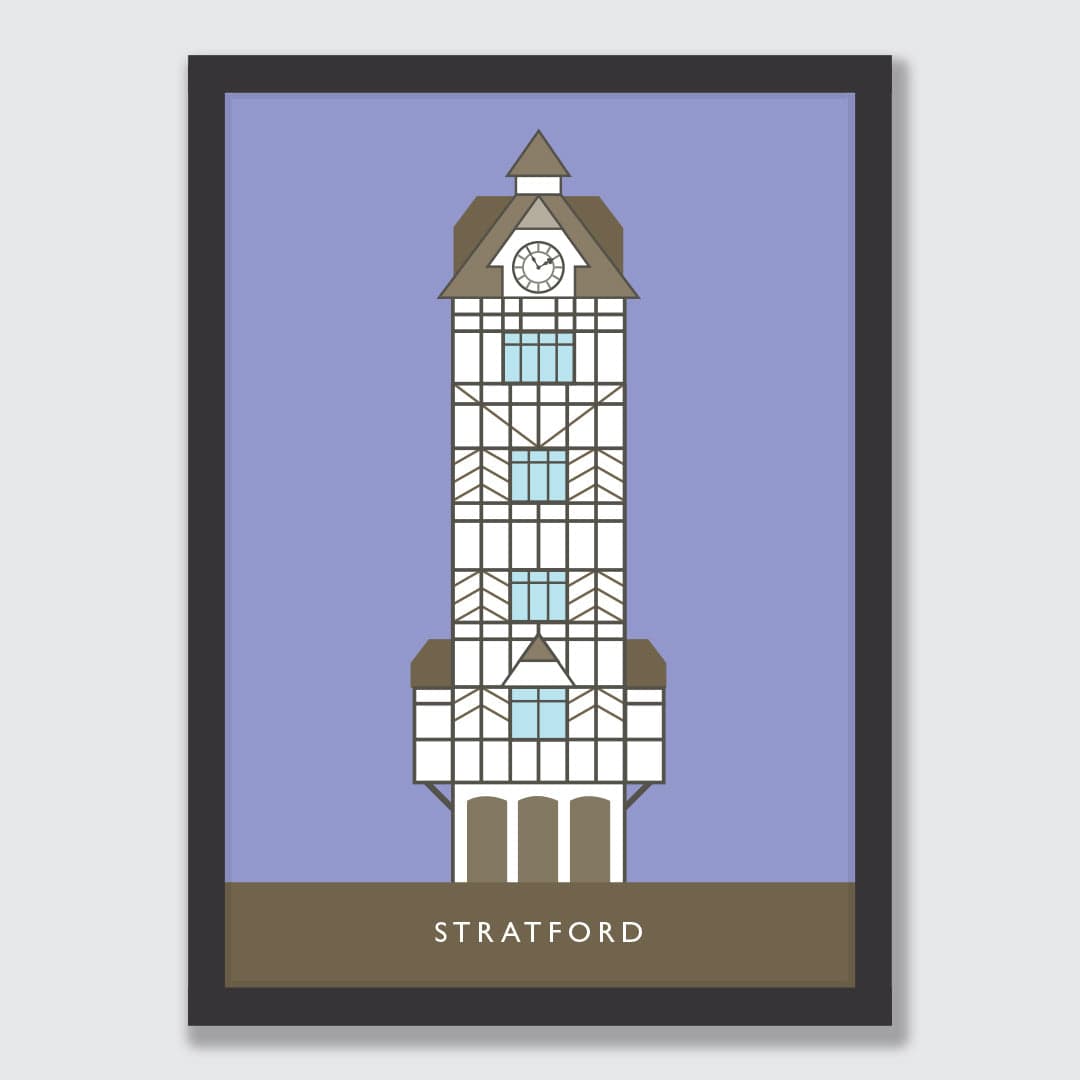 Stratford Clock Tower Art Print by Hamish Thompson