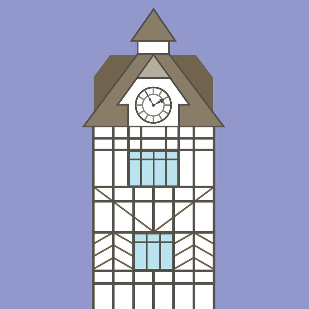 Stratford Clock Tower Art Print by Hamish Thompson