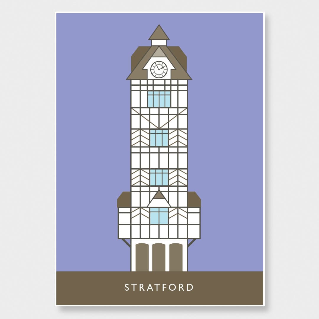 Stratford Clock Tower Art Print by Hamish Thompson