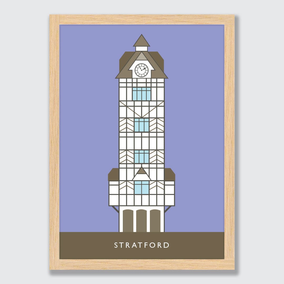 Stratford Clock Tower Art Print by Hamish Thompson